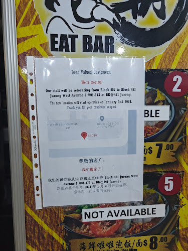 Comentarii opinii despre EAT BAR Jurong West