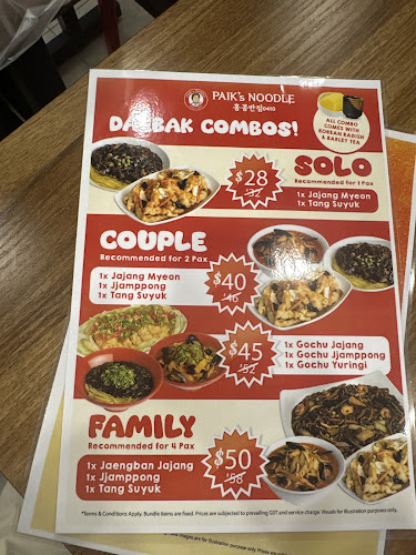 Paik's Noodle @ Waterway Point - Hospitality and gastronomy