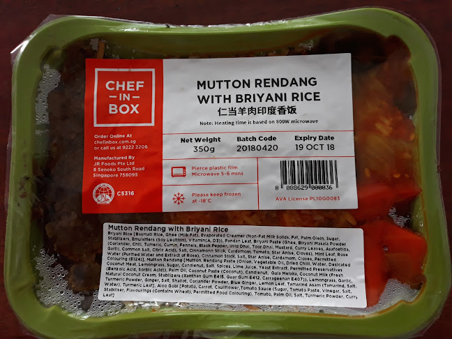 Chef In Box Vendcafé @ 136 Rivervale St - Singapore