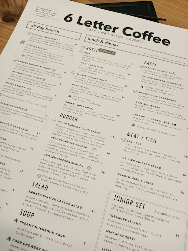 Opinii despre 6 Letter Coffee în Singapore - Hospitality and gastronomy