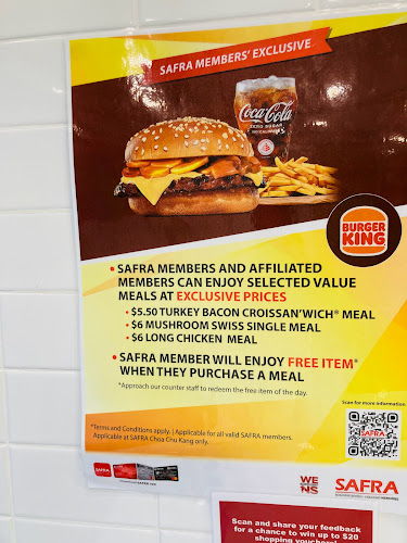 Burger King SAFRA Choa Chu Kang