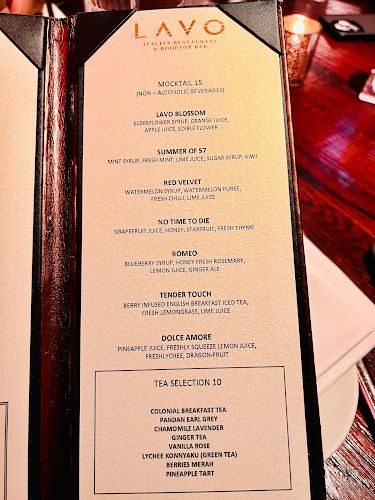 Opinii despre LAVO Italian Restaurant And Rooftop Bar în Singapore - Hospitality and gastronomy