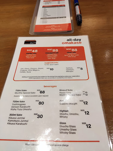 Standing Sushi Bar - Singapore