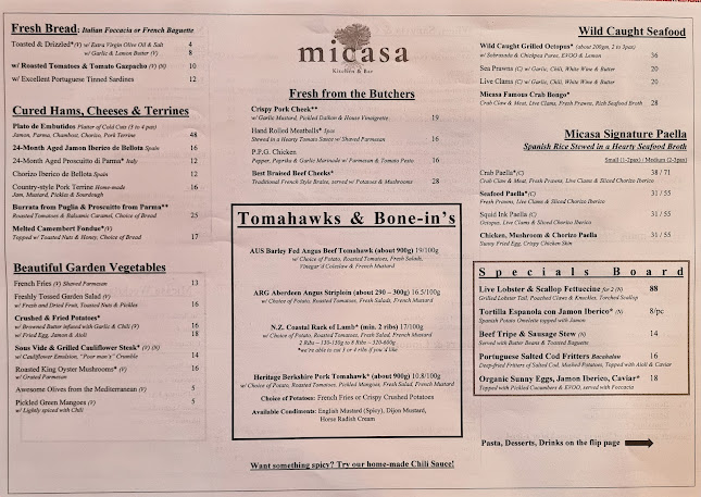 Micasa Kitchen & Bar
