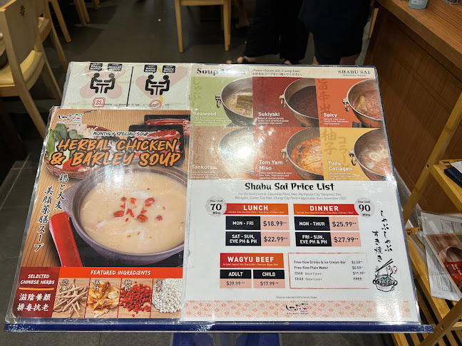 Opinii despre Shabu Sai în Singapore - Hospitality and gastronomy