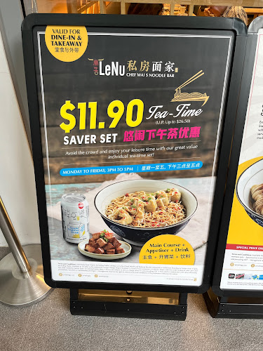 Opinii despre LeNu Chef Wai’s Noodle Bar @ One Holland Village în Singapore - Hospitality and gastronomy