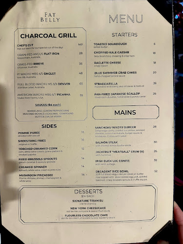 Opinii despre Fat Belly Steakhouse în Singapore - Hospitality and gastronomy