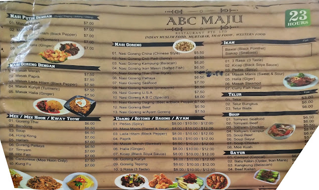 Opinii despre ABC Maju Restaurant în Singapore - Hospitality and gastronomy