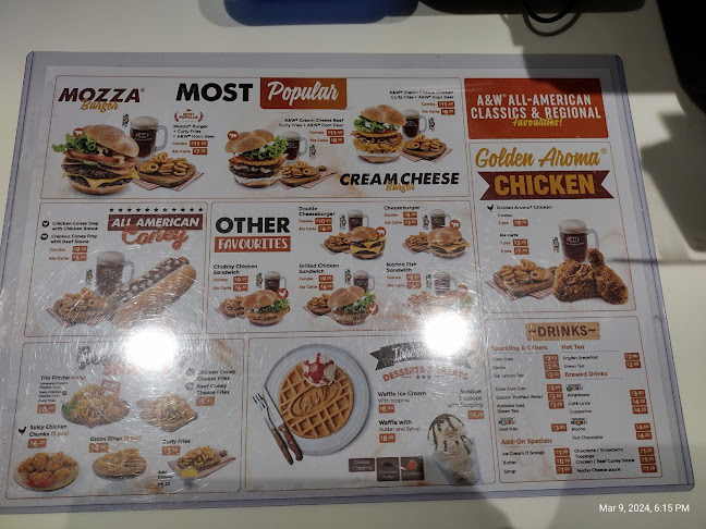 A&W The Woodleigh Mall - Hospitality and gastronomy