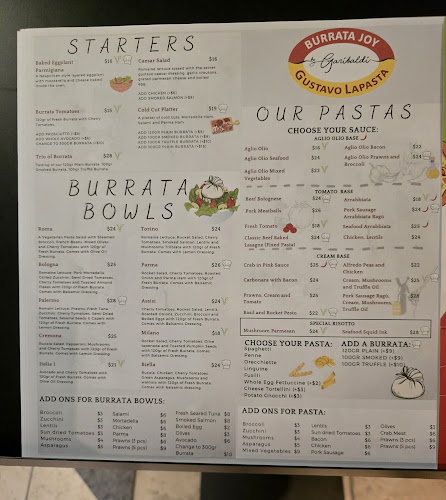 Burrata Joy & Gustavo Lapasta Bukit Timah - Singapore
